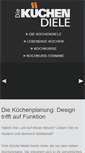 Mobile Screenshot of kuechendiele-mieth.de